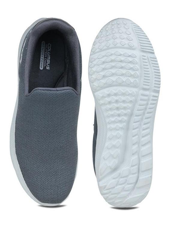 grey slip on sport shoes - 19242756 - Standard Image - 3