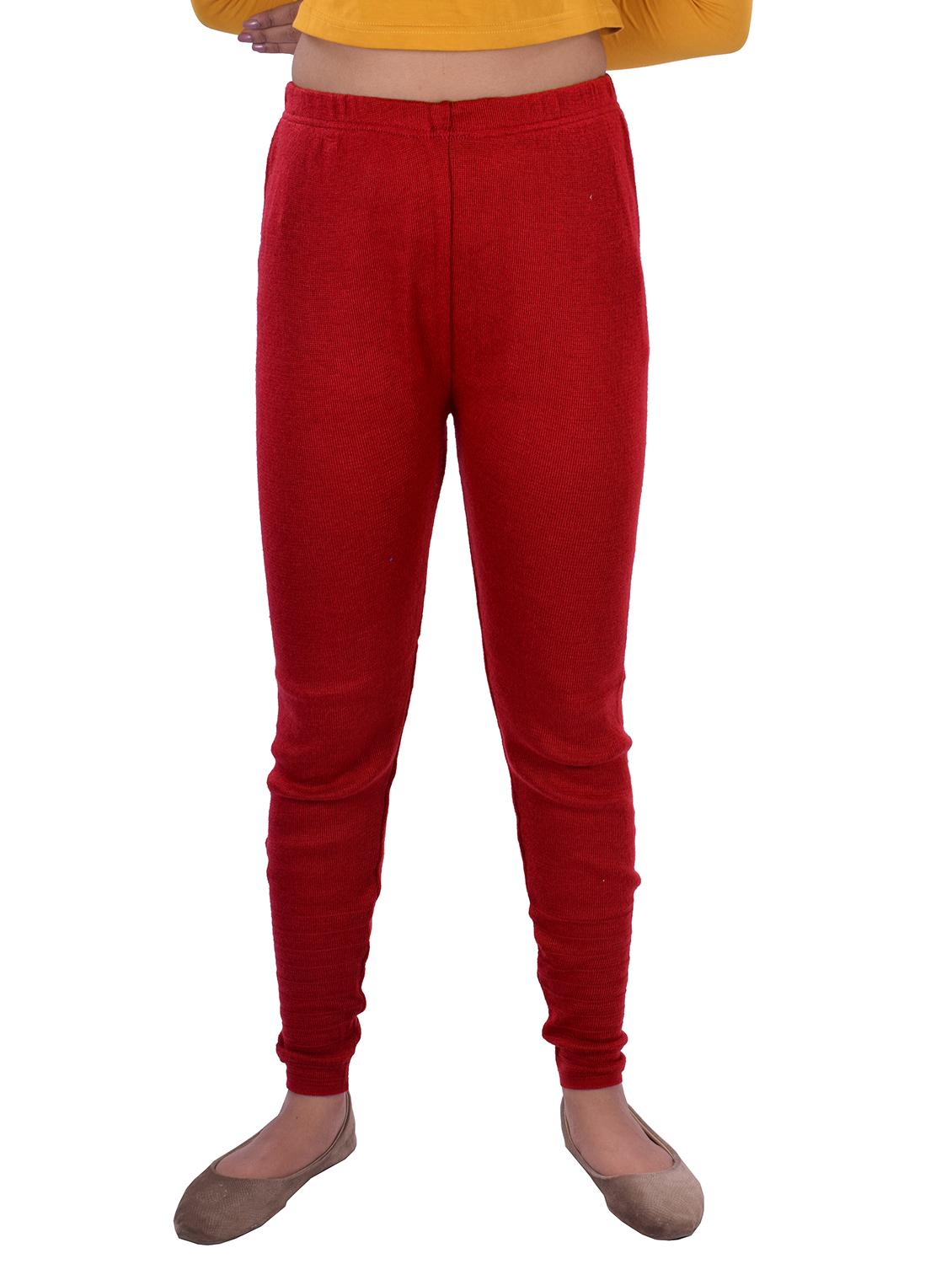 red wool solid legging - 19257747 - Zoom Image - 0