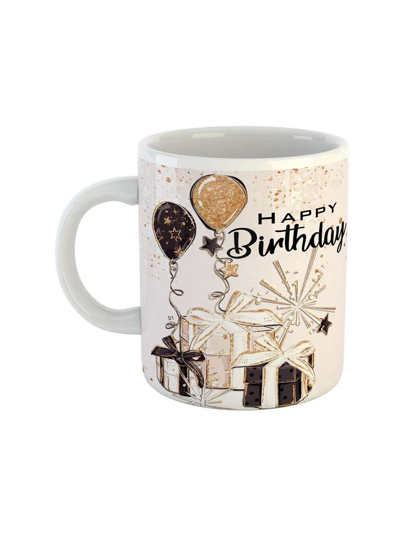 birthday printed coffee mug