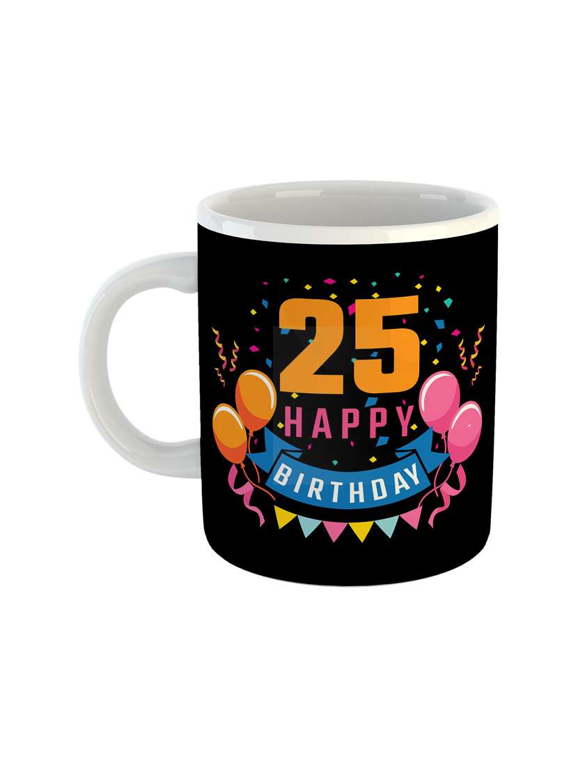 birthday printed coffee mug