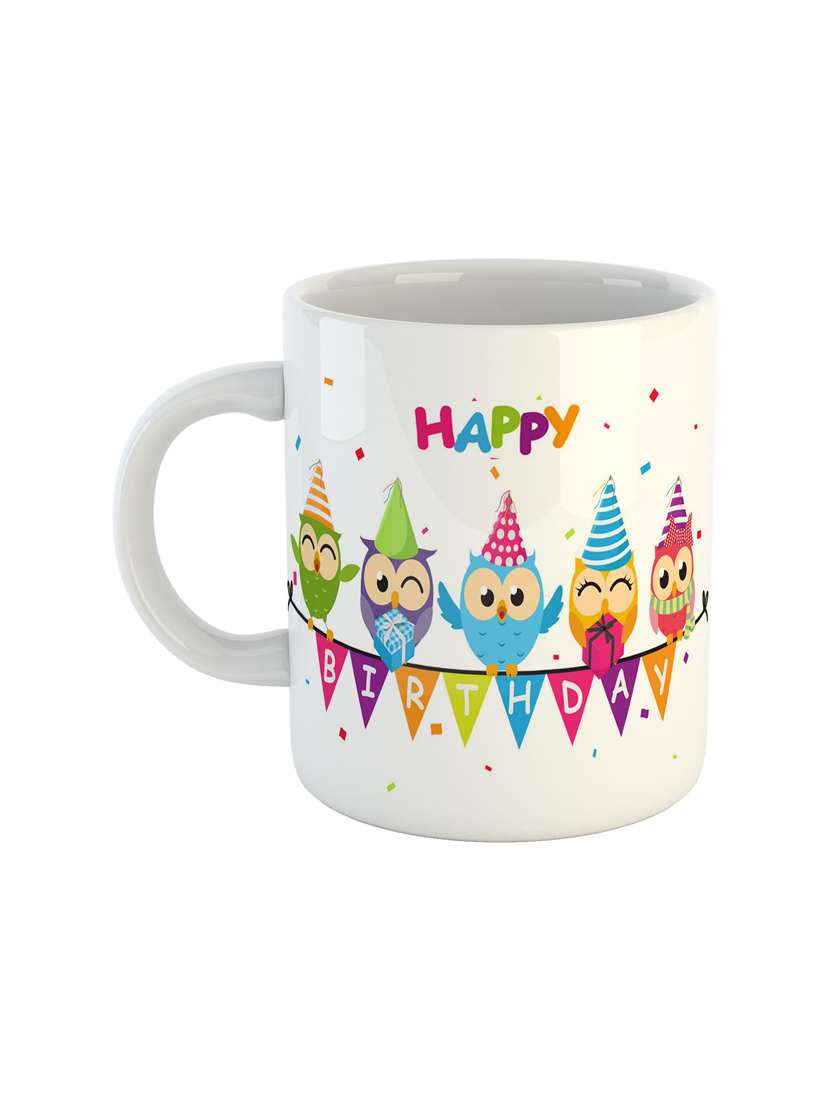 birthday printed coffee mug