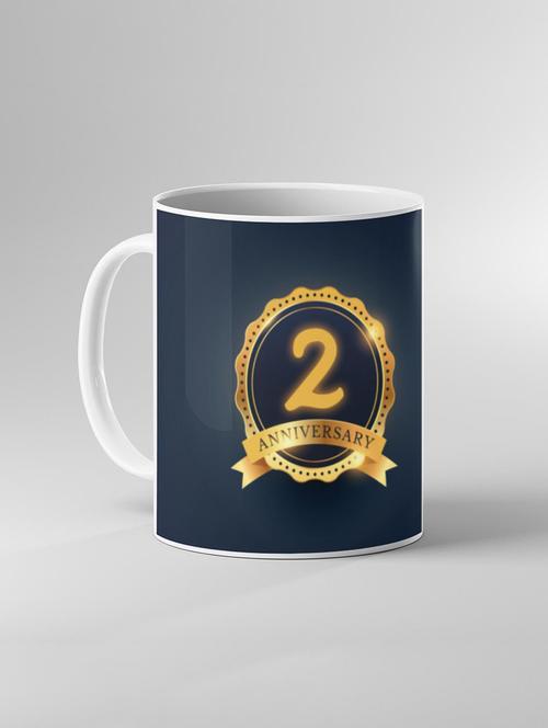 anniversary printed coffee mug - 19259701 - Standard Image - 0