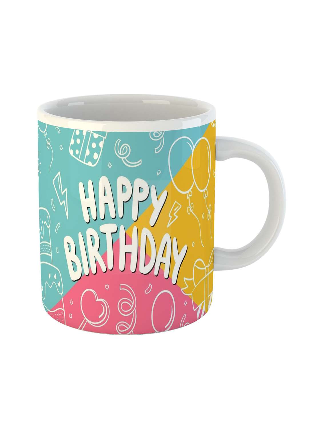 birthday printed coffee mug - 19259726 -  Standard Image - 3