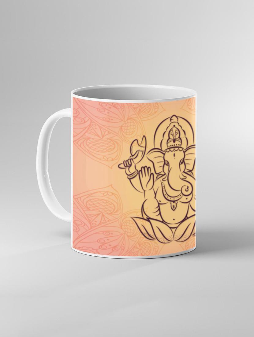 ganesha and laxmi printed coffee mug - 19259735 - Zoom Image - 0