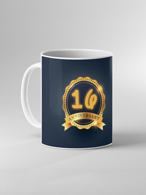 anniversary printed coffee mug - 19259758 - Standard Image - 0
