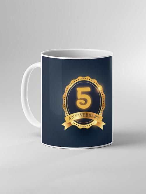 anniversary printed coffee mug - 19259766 - Standard Image - 0