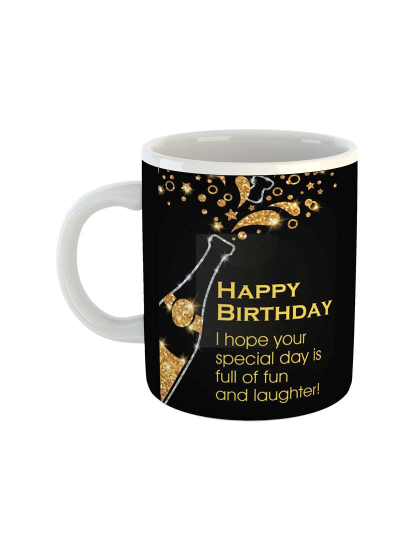birthday printed coffee mug