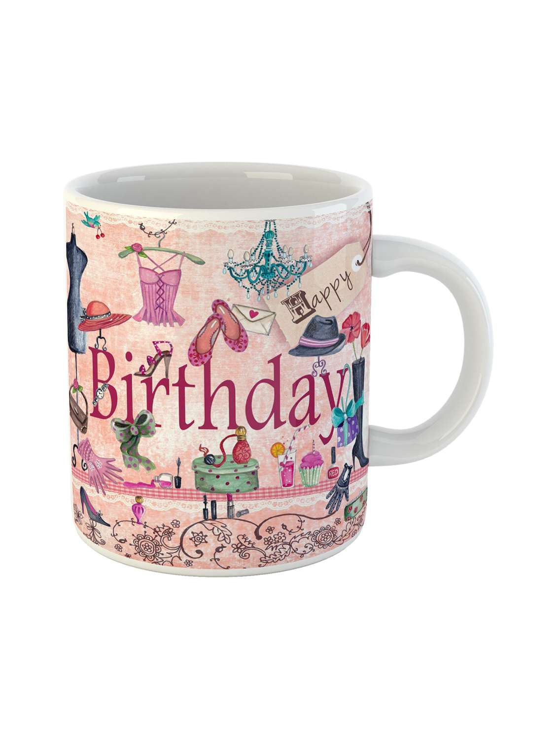birthday printed coffee mug - 19259933 -  Standard Image - 3