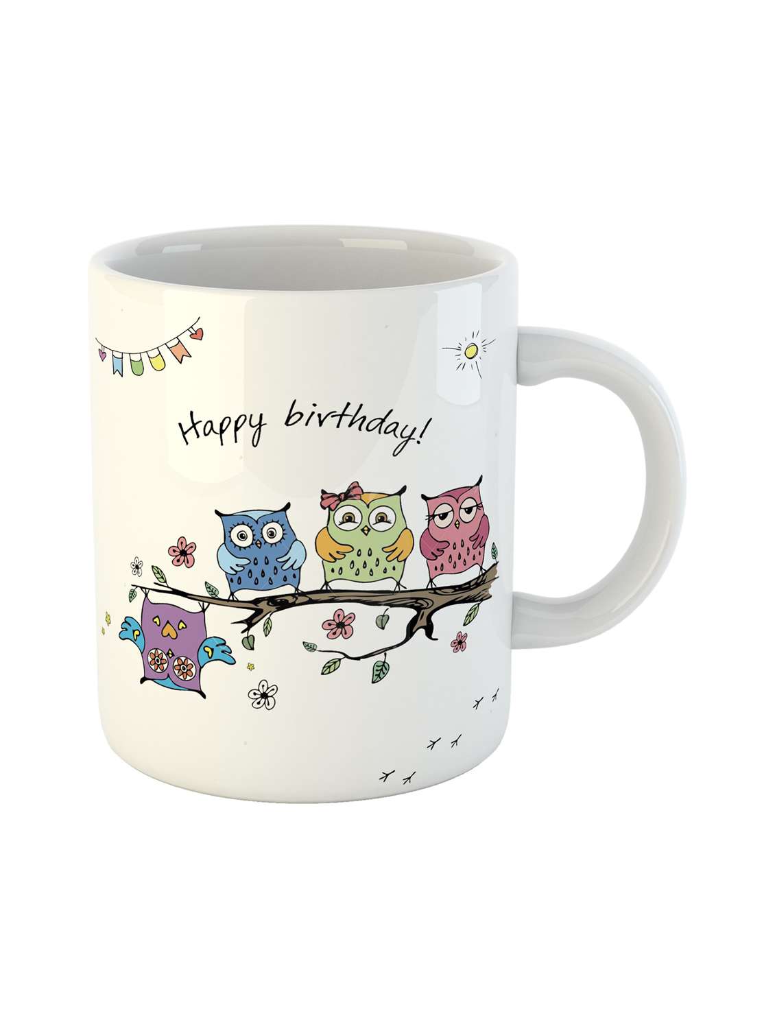 multi coloured printed coffee mug - 19260087 -  Standard Image - 3