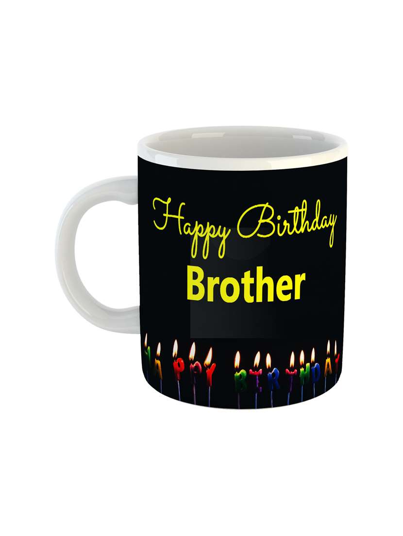 multi coloured printed coffee mug