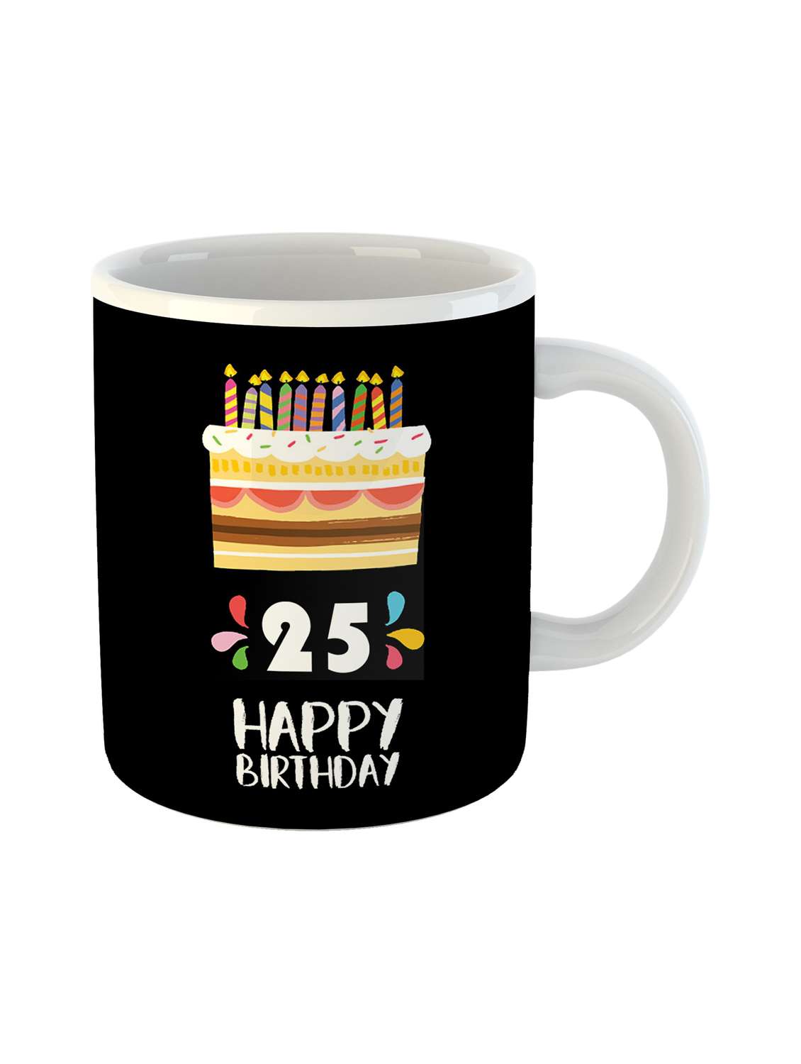 multi coloured printed coffee mug - 19260157 -  Standard Image - 3