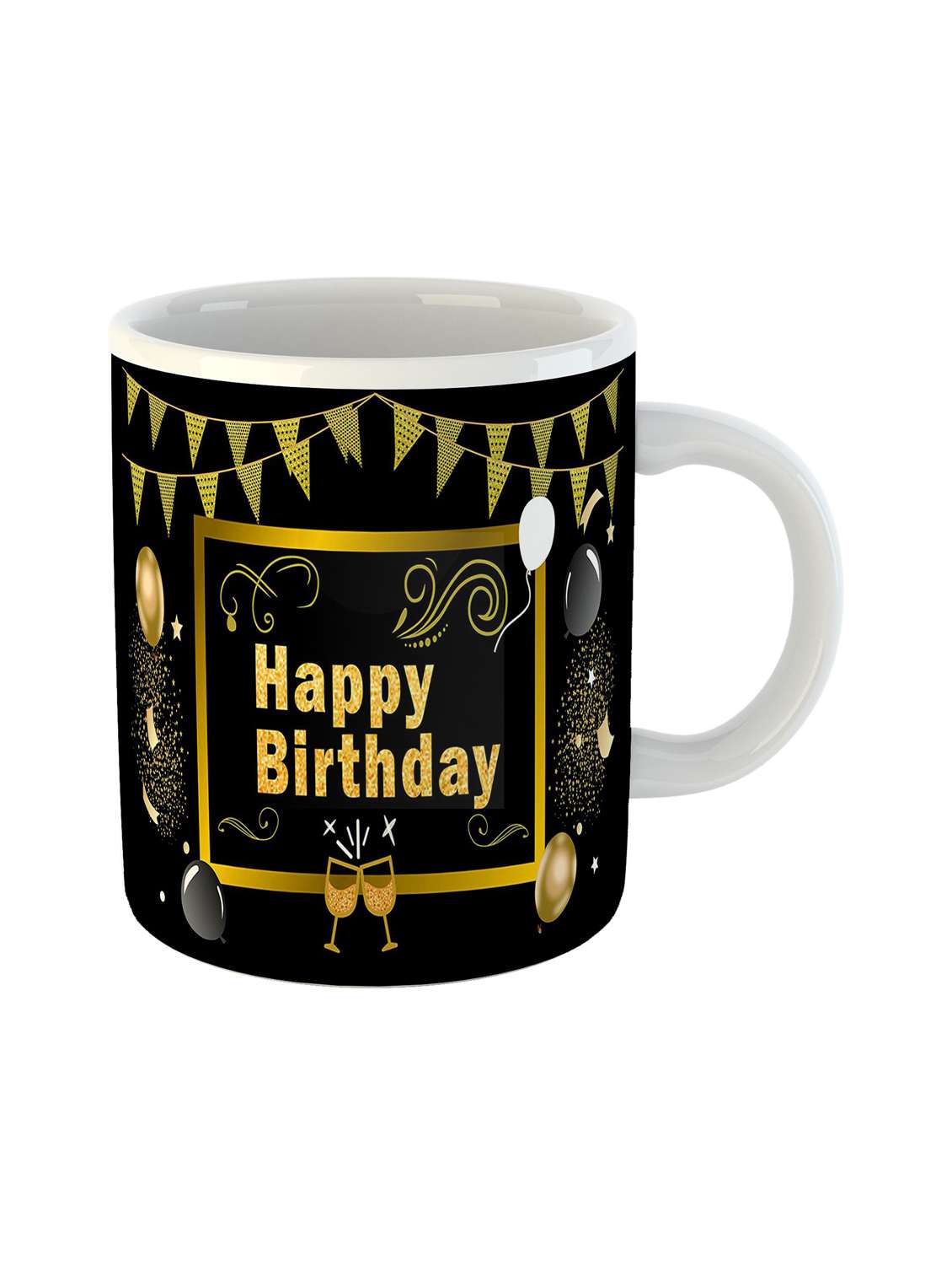 multi coloured printed coffee mug - 19260183 -  Standard Image - 3