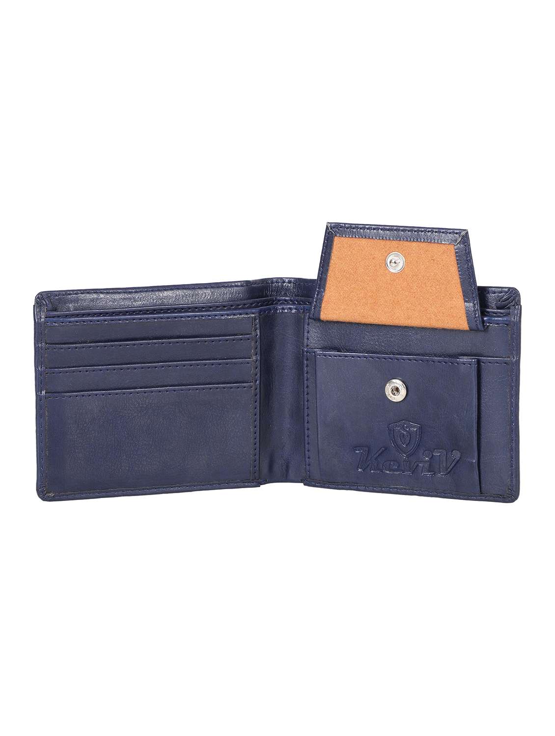 navy blue leatherette wallet - 19260239 - Standard Image - 3