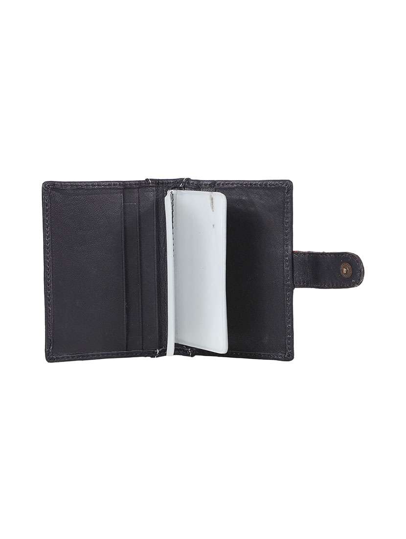 black leatherette wallet - 19260243 - Standard Image - 3