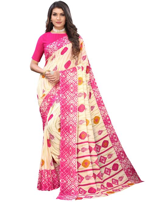 printed bollywood saree - 19261501 - Standard Image - 0