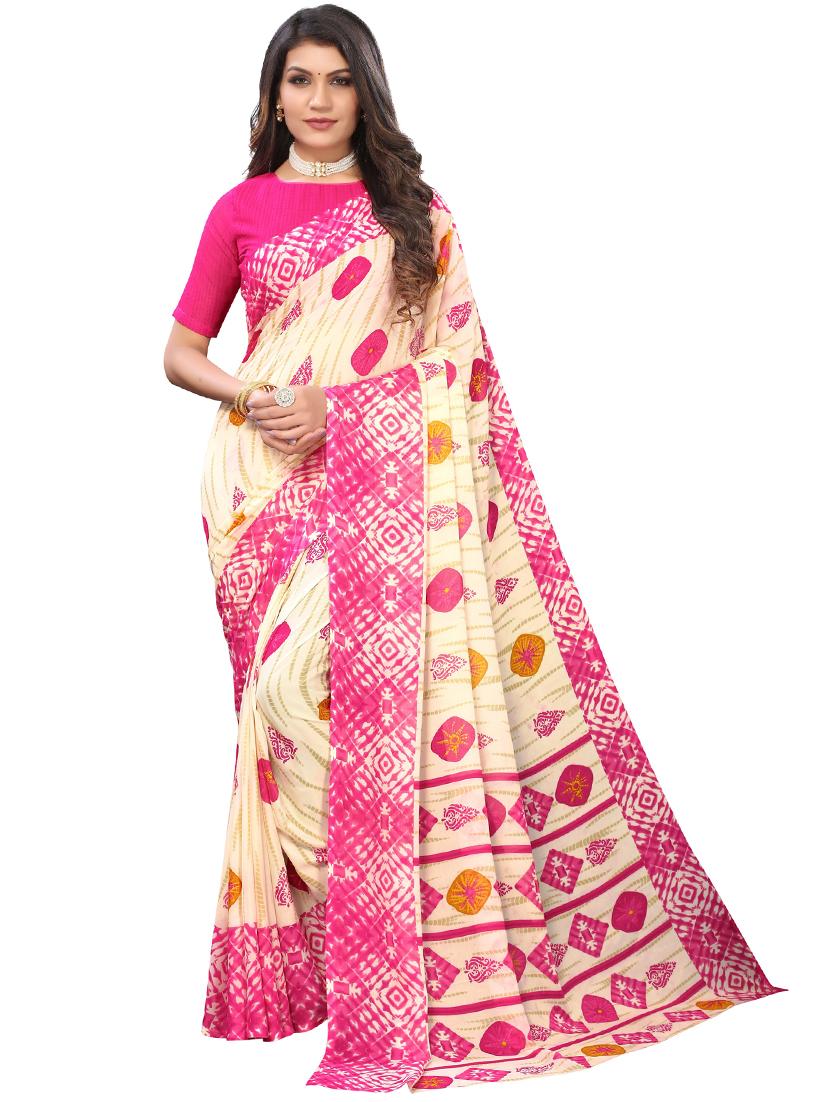 printed bollywood saree - 19261501 - Zoom Image - 0