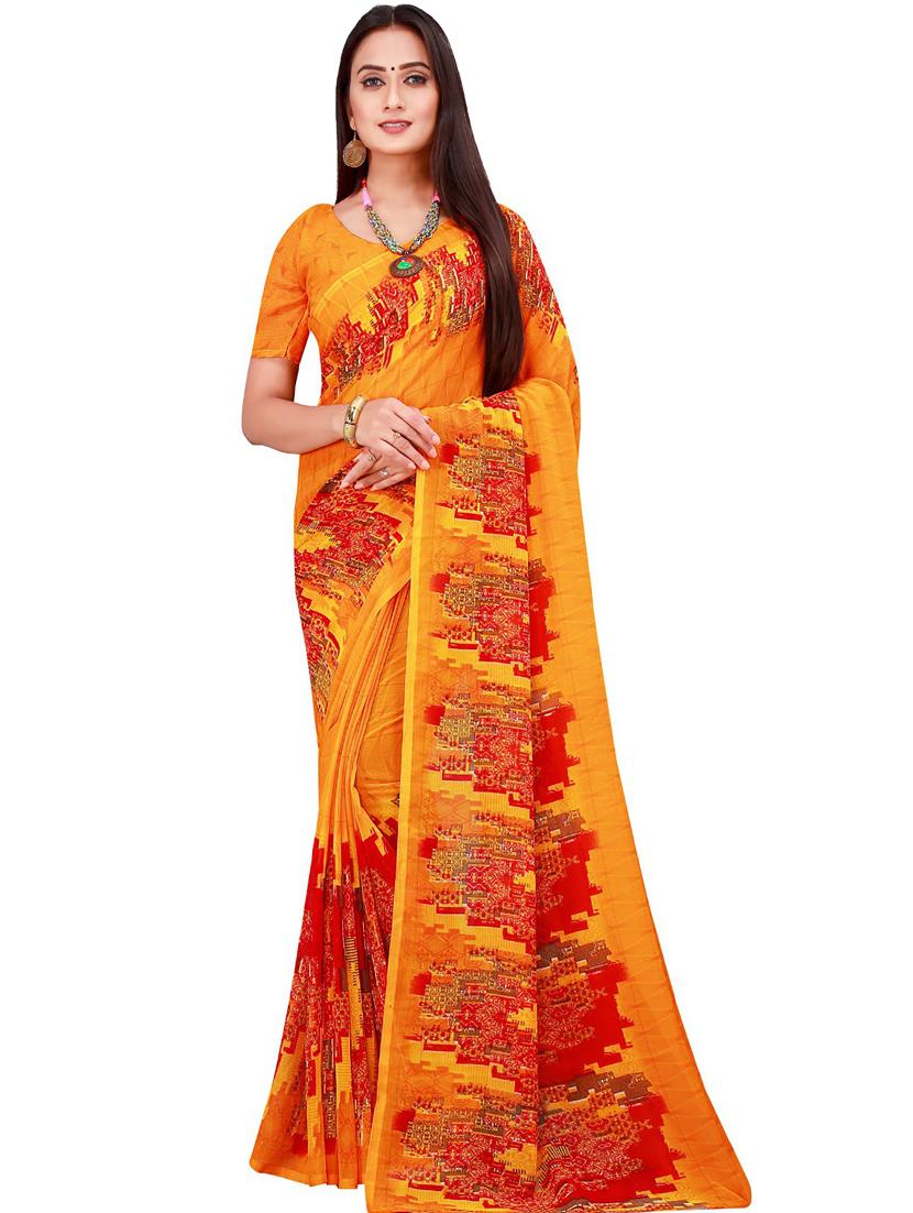 printed bollywood saree - 19263262 -  Zoom Image - 0