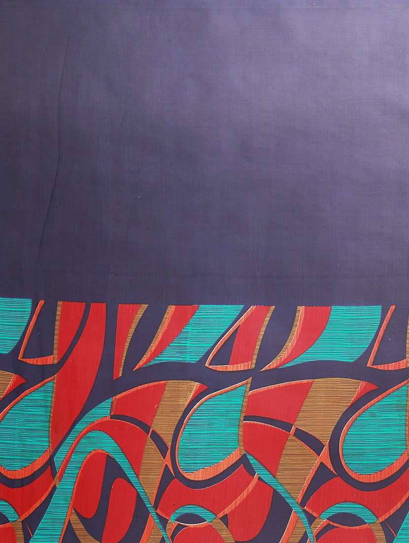 printed bollywood saree with blouse - 19263288 -  Standard Image - 3