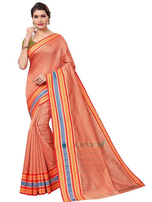 orange s satripedree with blouse - 19263682 - Standard Image - 0