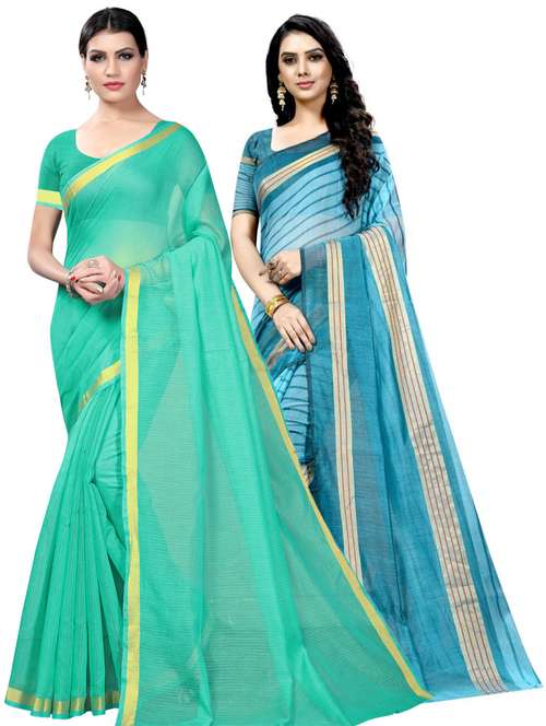 women's saree combo - 19263836 -  Standard Image - 0