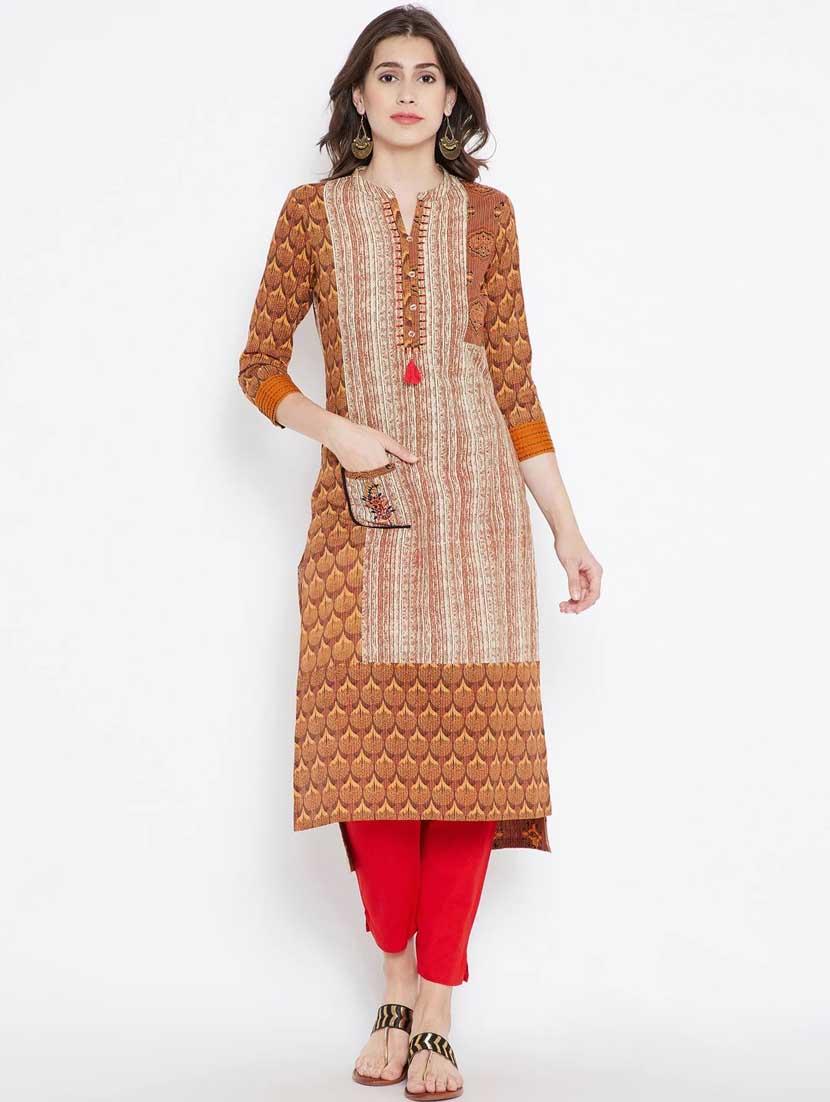 women's asymmetric kurta - 19264377 - Zoom Image - 0