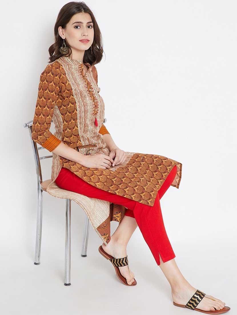 women's asymmetric kurta - 19264377 - Standard Image - 3