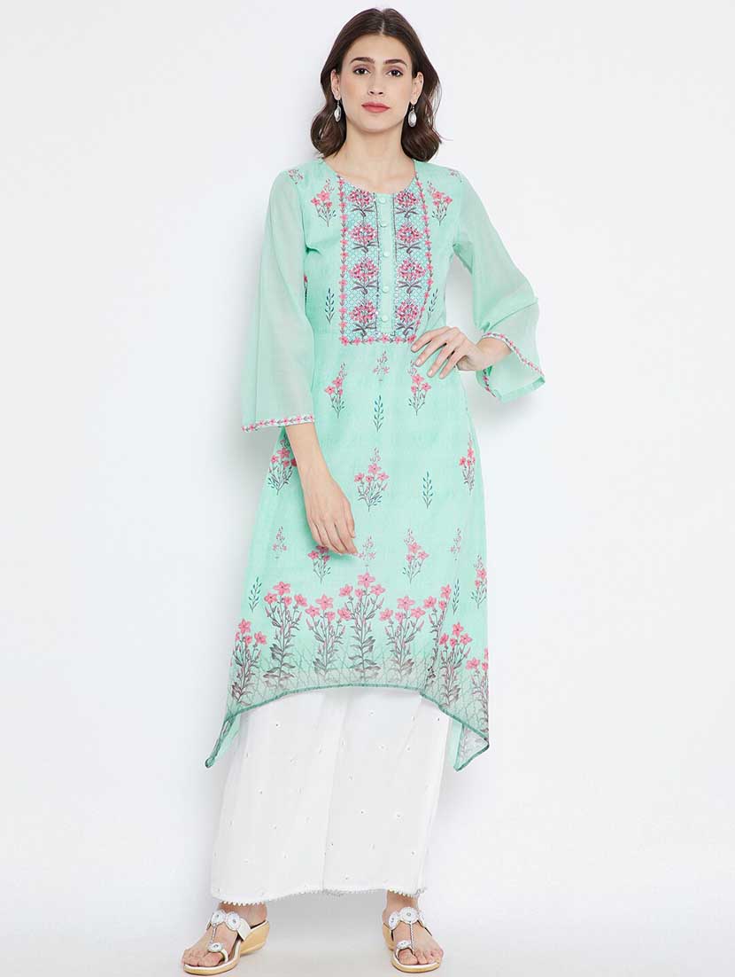 women's asymmetric kurta - 19264394 - Zoom Image - 0