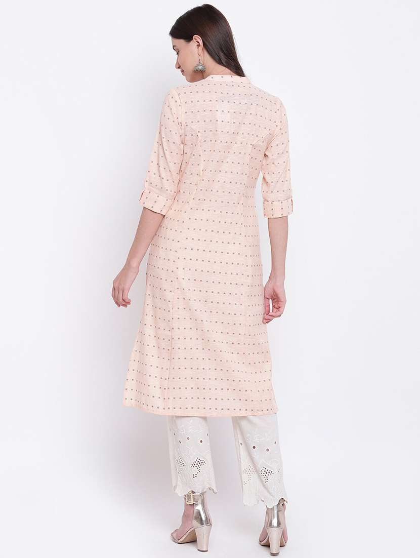 women's straight kurta - 19264404 -  Standard Image - 3