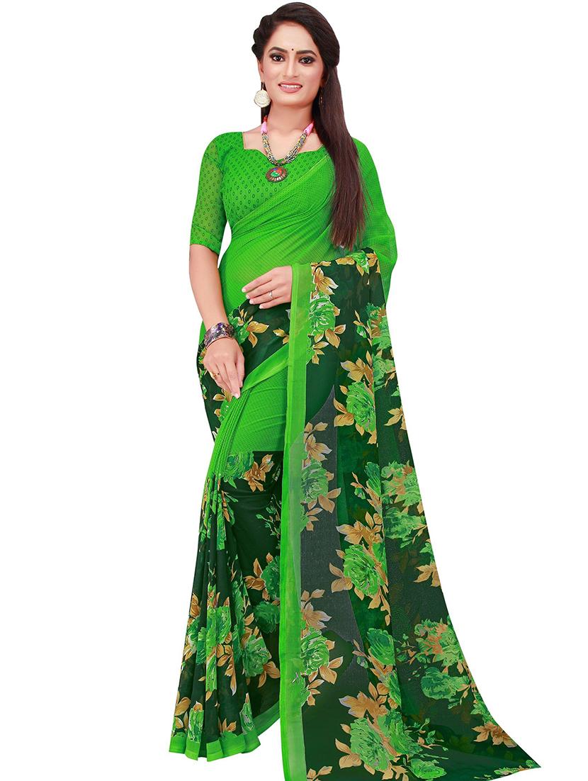 women's saree combo with blouse - 19264941 - Standard Image - 3