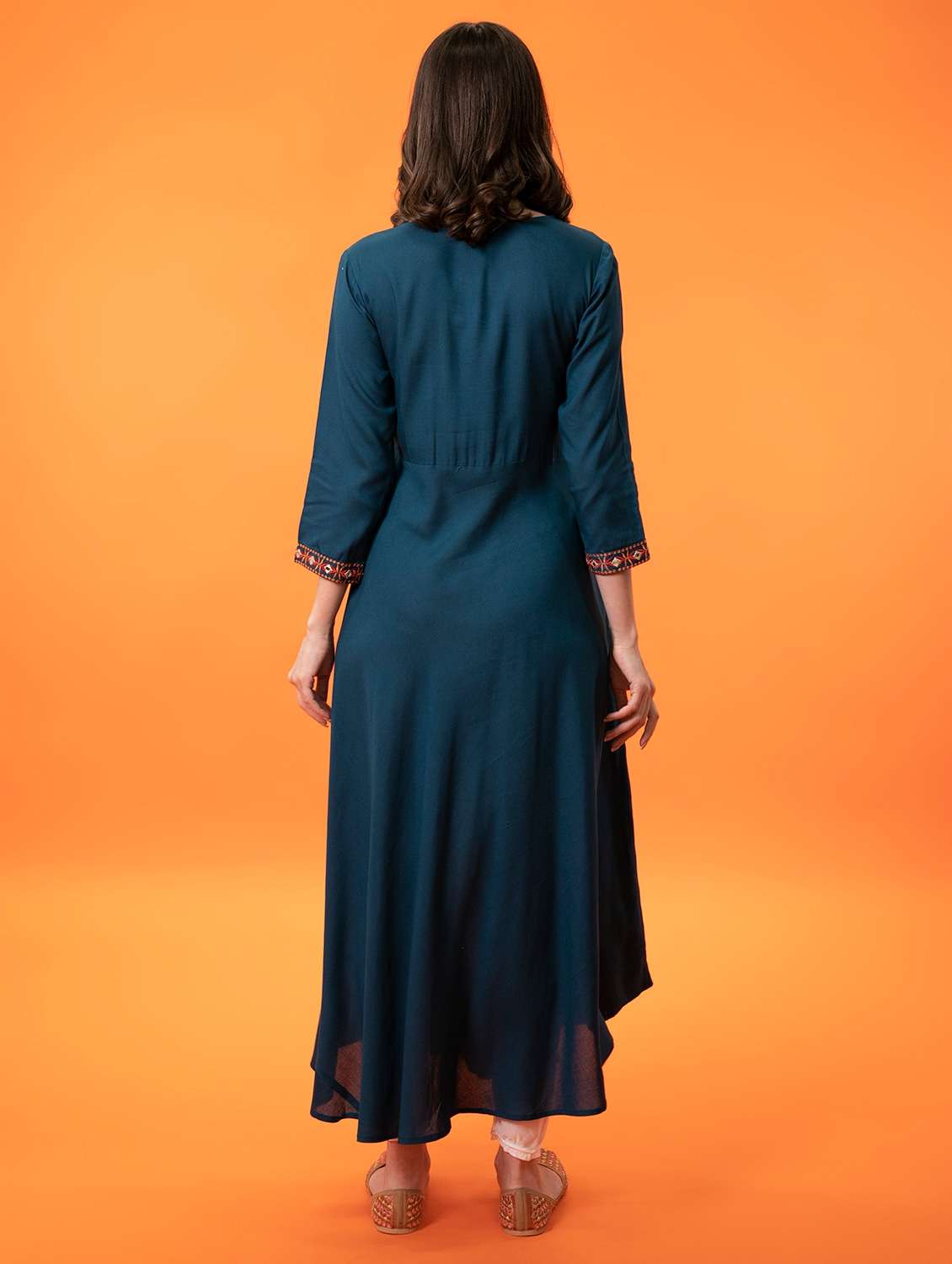 women's flared kurta - 19283859 -  Standard Image - 3