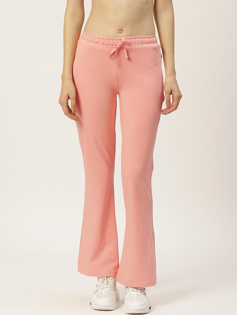 mid rise solid track pant - 19285204 - Zoom Image - 0