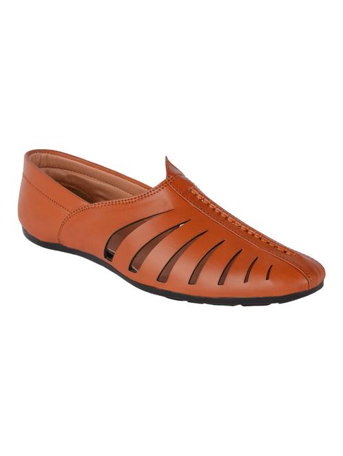 tan fisherman shoe - 19286942 -  Standard Image - 0
