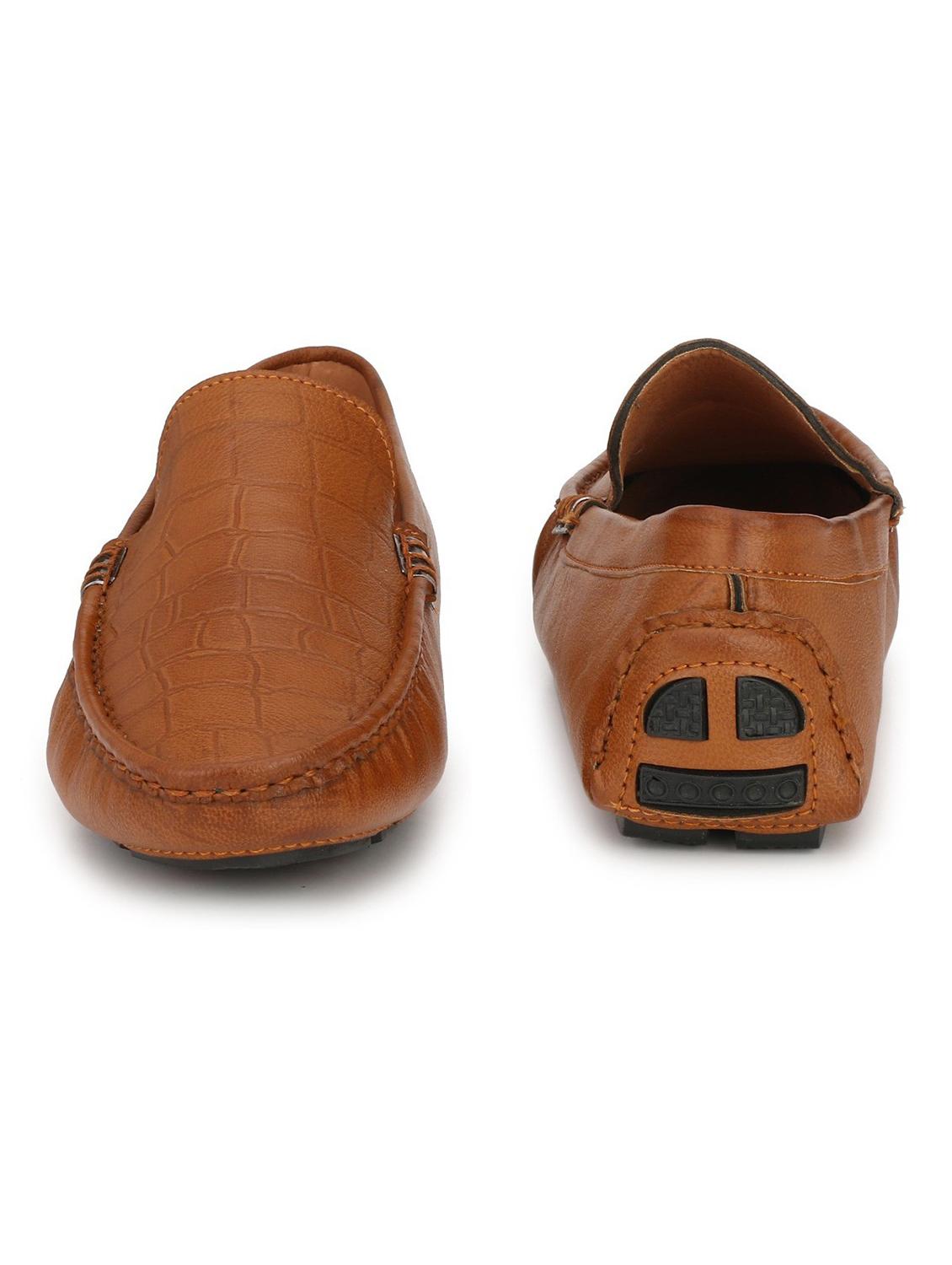 mens solid slip on loafer - 19286949 - Standard Image - 3