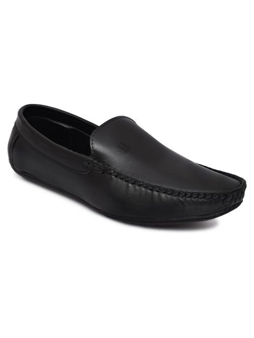 mens solid slip on loafer - 19286952 - Standard Image - 0