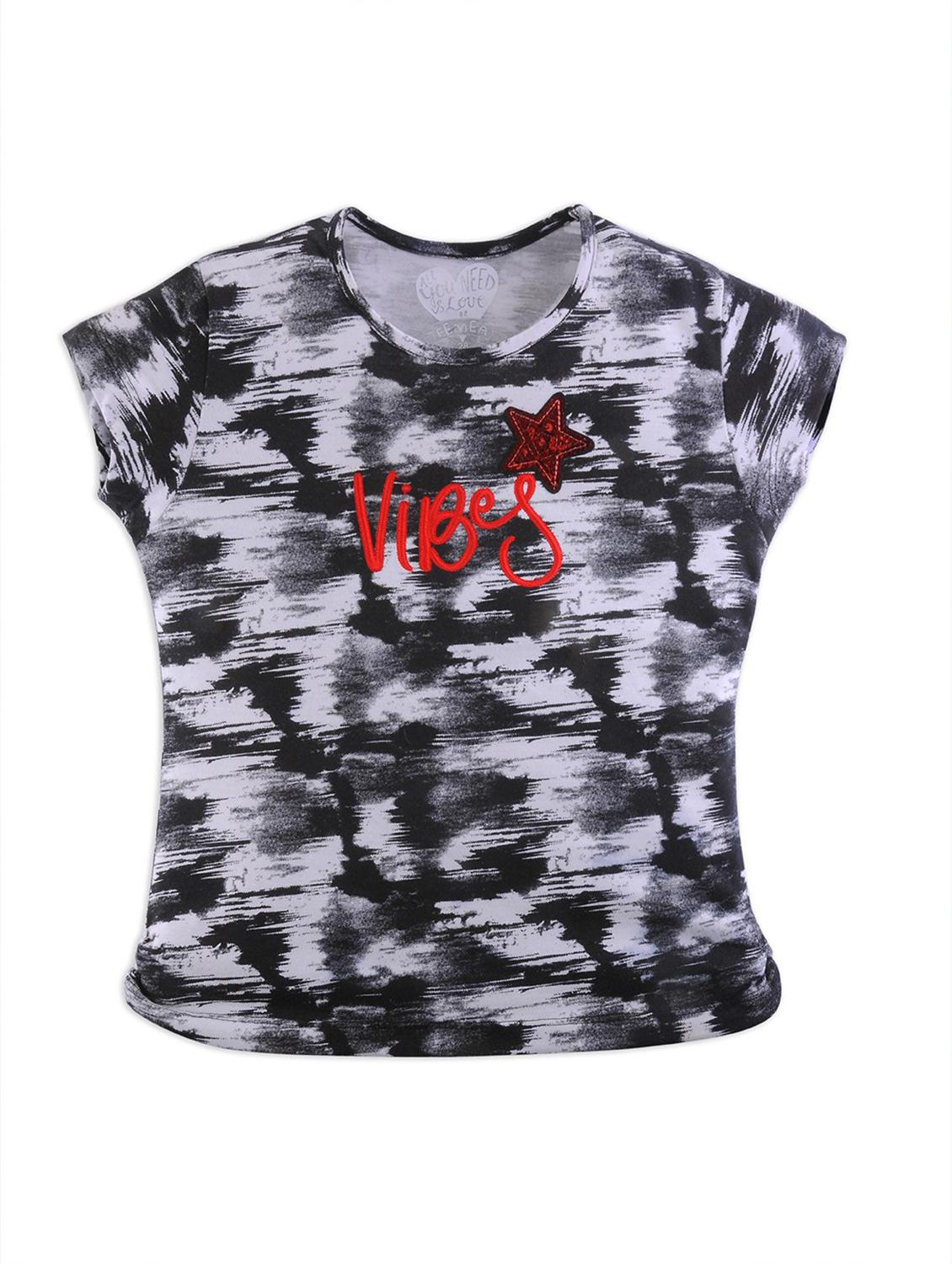 girls round neck top - 19293268 -  Zoom Image - 0