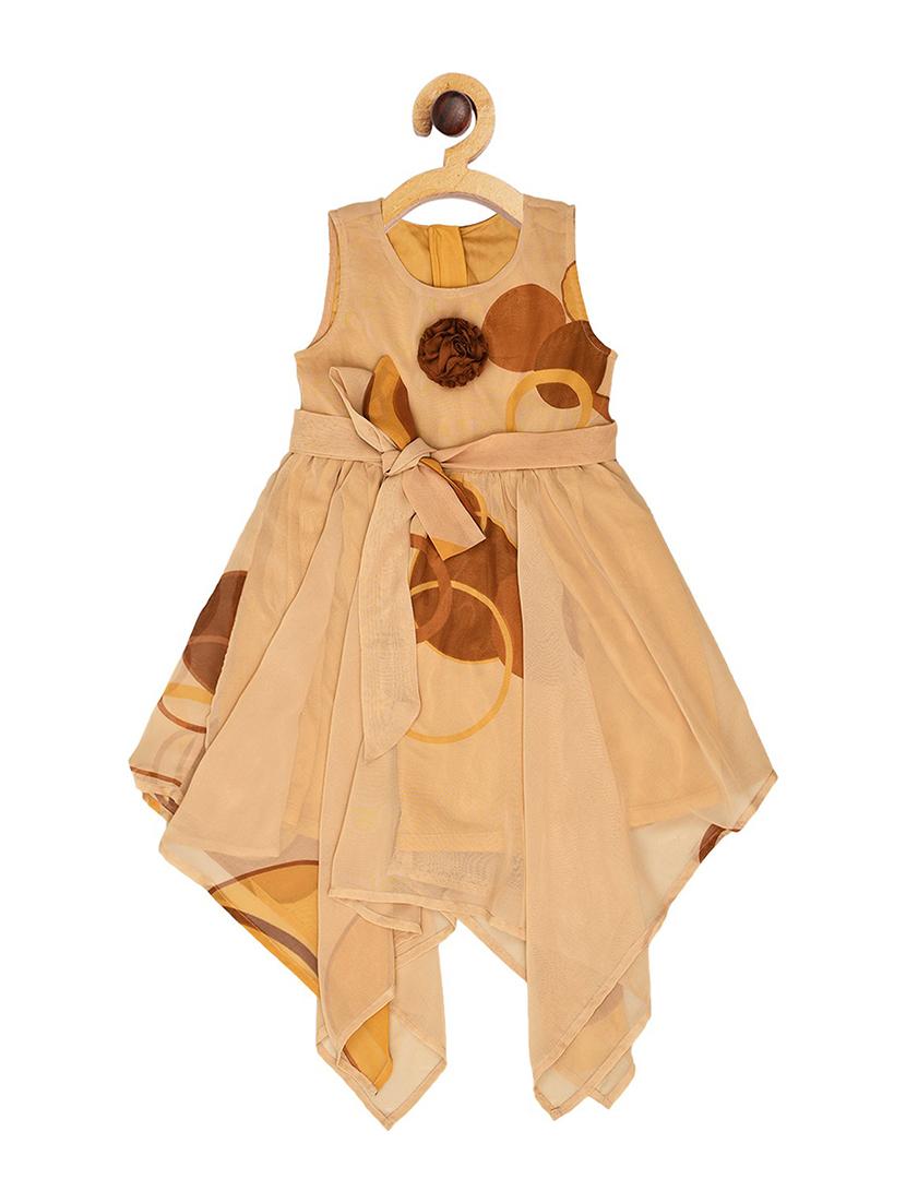 girls round neck sleeveless frock - 19293367 - Zoom Image - 0