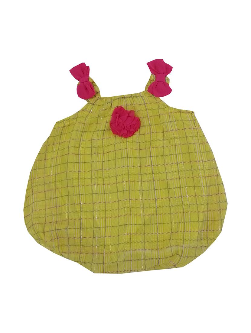 green checkered a-line frock - 19293419 - Zoom Image - 0