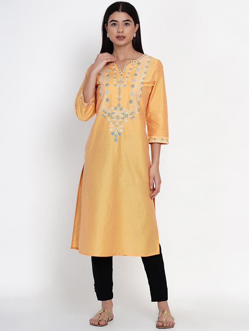 women's straight kurta - 19293535 -  Zoom Image - 0