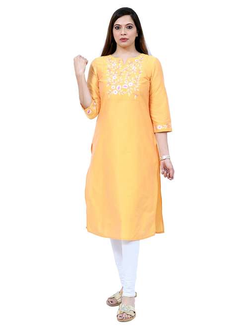 women's straight kurta - 19293539 -  Standard Image - 0