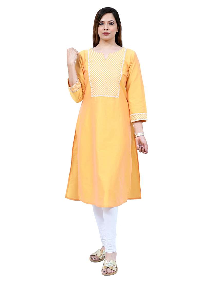 women's a-line kurta