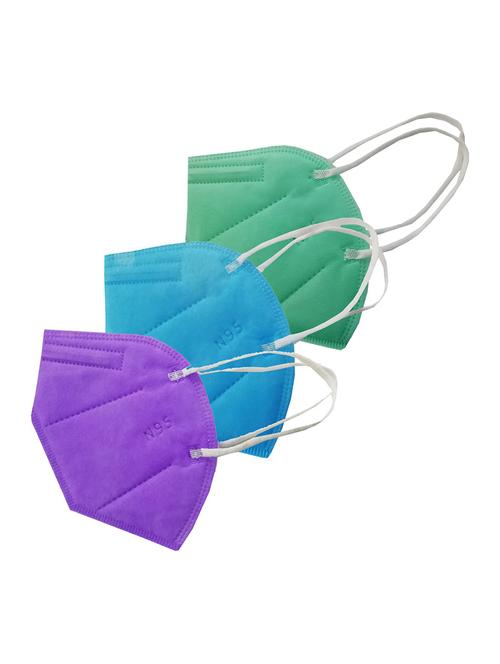 women solid face mask combo - 19293616 - Standard Image - 0