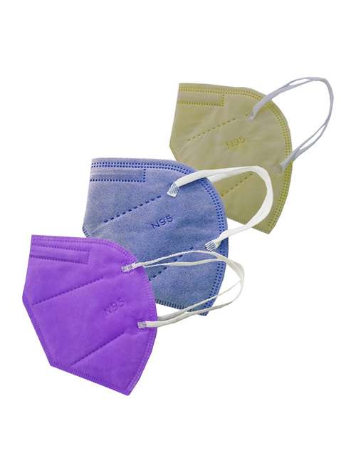 women solid face mask combo - 19293622 - Standard Image - 0