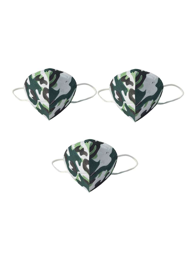 women printed face mask combo - 19293705 - Zoom Image - 0