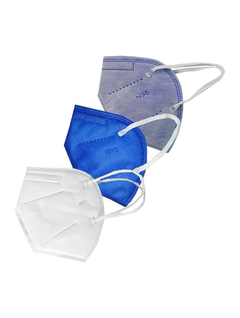 women solid face mask combo - 19293747 -  Zoom Image - 0