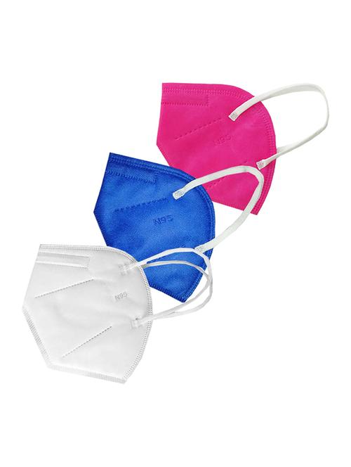 women solid face mask combo - 19293758 - Standard Image - 0