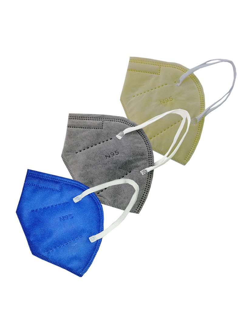 women solid face mask combo - 19293777 -  Zoom Image - 0