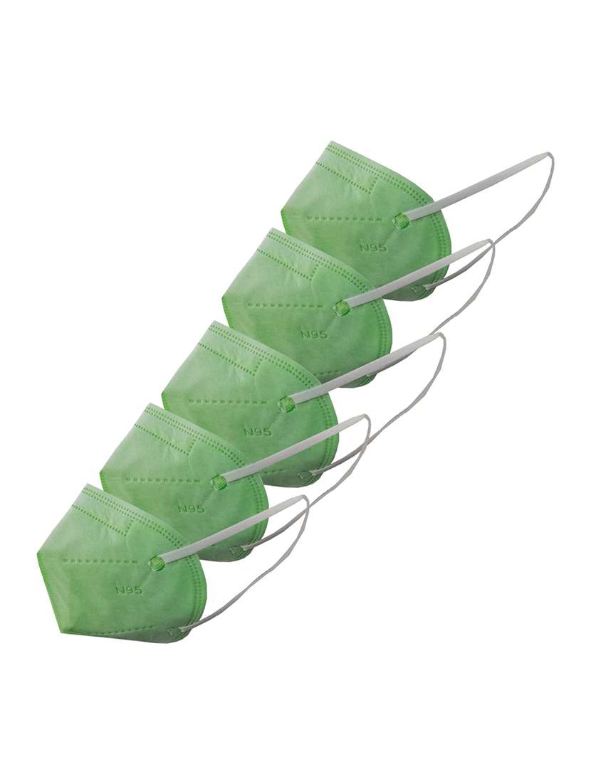 women solid face mask combo - 19293794 -  Zoom Image - 0