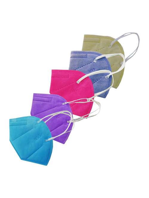 women solid face mask combo - 19293805 -  Standard Image - 0