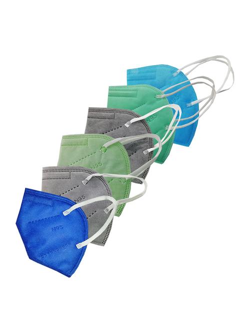 women solid face mask combo - 19293807 - Standard Image - 0