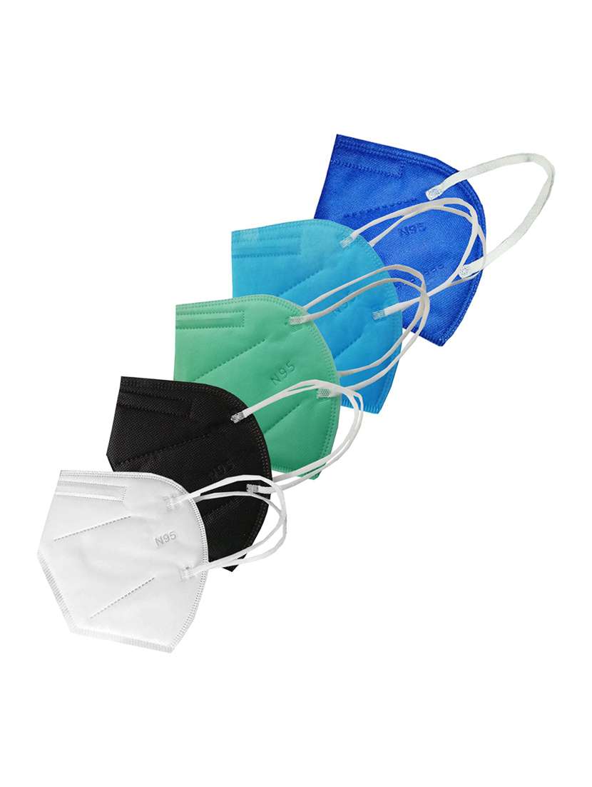 women solid face mask combo - 19293822 -  Zoom Image - 0